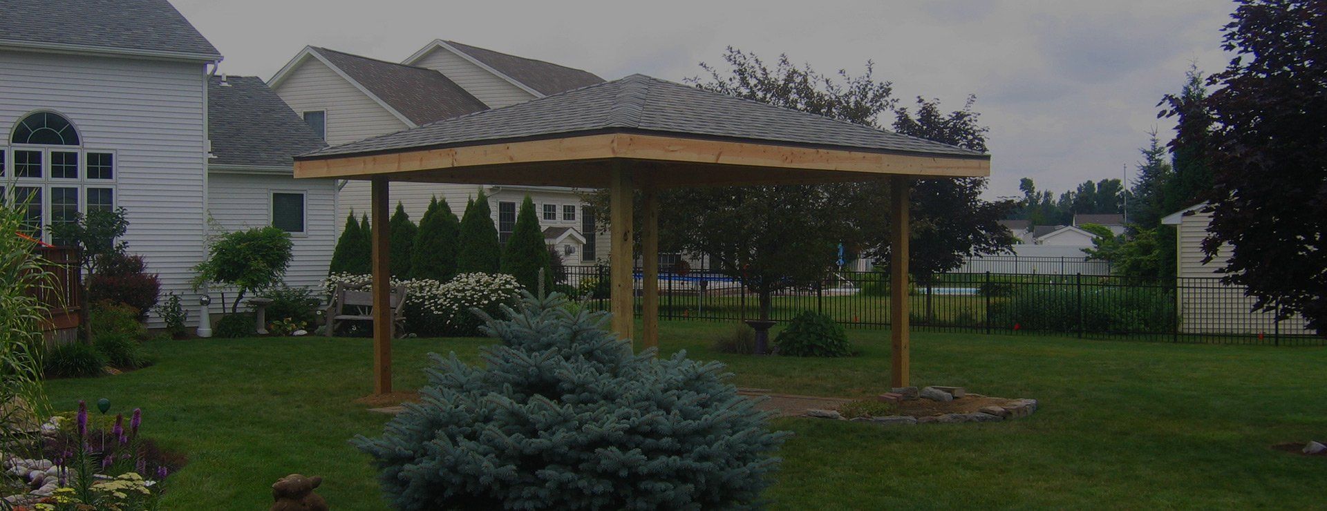 Western New York Pergola Building