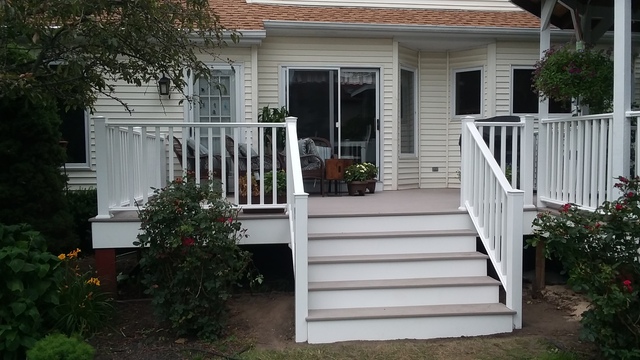 Full Deck Transformation with PVC Decking & Gazebo Restoration, Amherst, NY